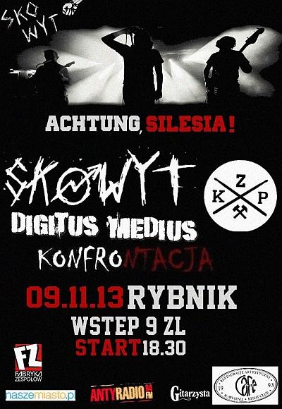 Plakat - Skowyt, KZP, Digitus Medius, Konfrontacja