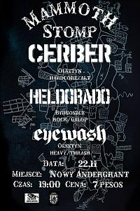 Plakat - Cerber, Heldorado, Eyewash