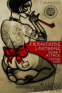 Plakat - Frontside, Lostbone, Heart Attack