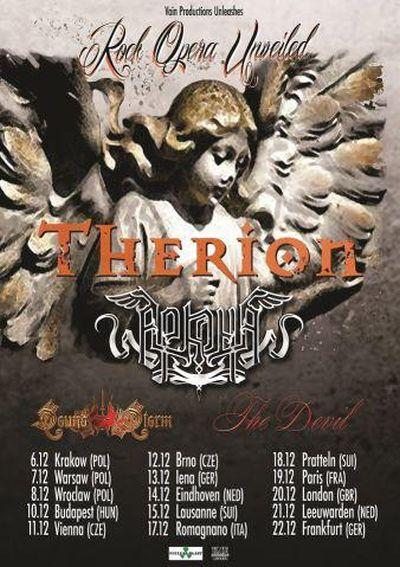 Plakat - Therion, Arkona, Sound Storm, Heavenshine