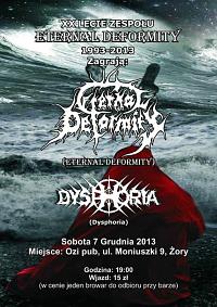 Plakat - Eternal Deformity, Dysphoria