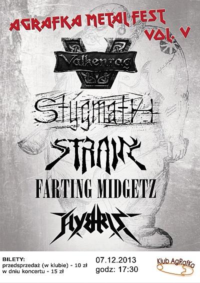 Plakat - Valkenrag, Stygmath, Strain, Farting Midgetz