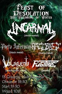 Plakat - Incarnal, Porta Infernum, Rageblast