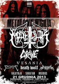 Plakat - Marduk, Grave, Vesania, Sceptic