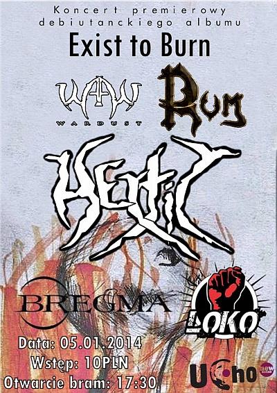 Plakat - Hectic, Bregma, Loko, Rum, Wardust