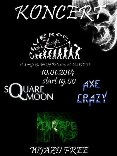 Plakat - Square Moon, Axe Crazy, In Spe