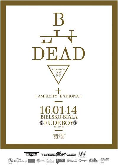 Plakat - Blindead, Ampacity, Entropia