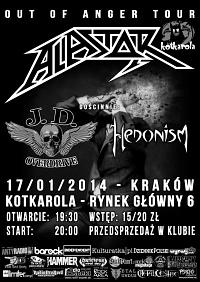 Plakat - Alastor, J. D. Overdrive, Hedonism