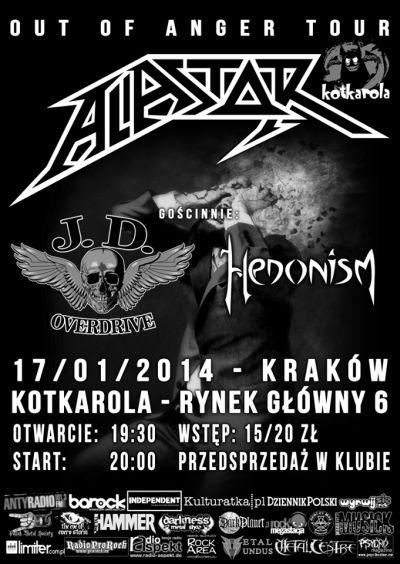 Plakat - Alastor, J. D. Overdrive, Hedonism