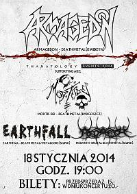 Plakat - Armagedon, Mortis Dei, Earthfall