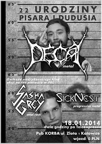 Plakat - Decay, Sicknest, Sasha Grey