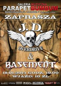 Plakat - J. D. Overdrive, Basement