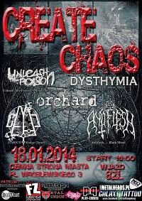 Plakat - Unleash the Poison, Dysthymia, Orchard