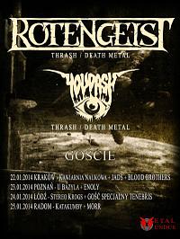 Plakat - Rotengeist, Youdash, Jads, Blood Brothers