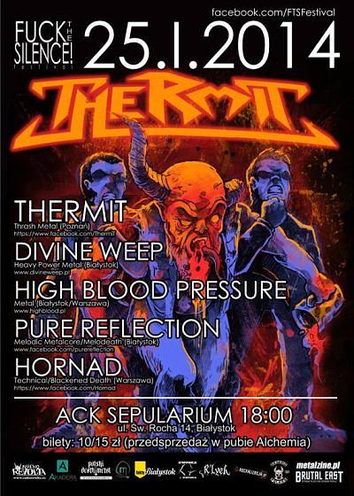 Plakat - Thermit, Divine Weep, High Blood Pressure