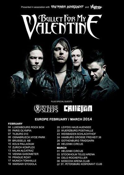 Plakat - Bullet For My Valentine, While She Sleeps