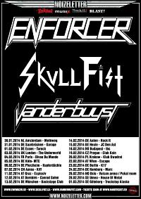 Plakat - Enforcer, Skull Fist, Vanderbuyst