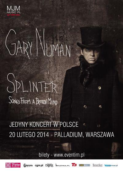 Plakat - Gary Numan