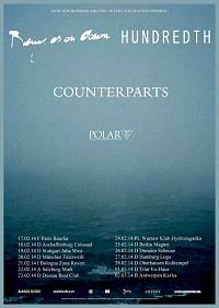 Plakat - Being as an Ocean, Hundredth, Counterparts