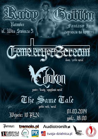 Plakat - Cemetery Of Scream, Drakon, The Same Tale