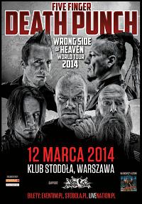 Plakat - Five Finger Death Punch, Upon a Burning Body