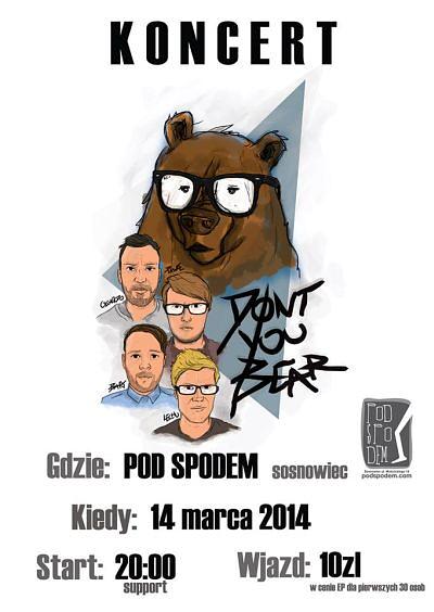 Plakat - Don't You Bear