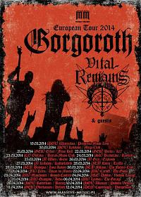Plakat - Gorgoroth, Vital Remains