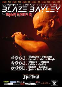 Plakat - Blaze Bayley, Nonamen, Scream Maker