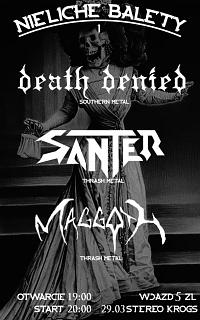 Plakat - Death Denied, Santer, Maggoth