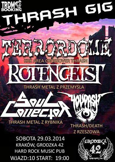 Plakat - Terrordome, Rotengeist, Soul Collector