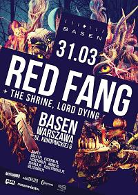Plakat - Red Fang, The Shrine, Lord Dying