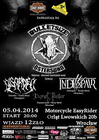 Plakat - Bulletsize, Disorder, InDespair