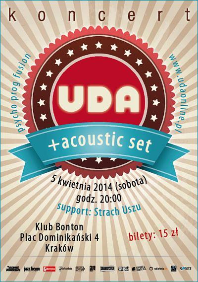 Plakat - Uda, Strach Uszu