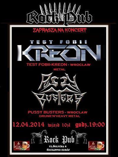 Plakat - Kreon, Pussy Busters