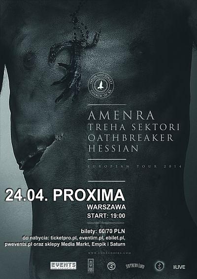 Plakat - Amen Ra, Treha Sektori, Oathbreaker