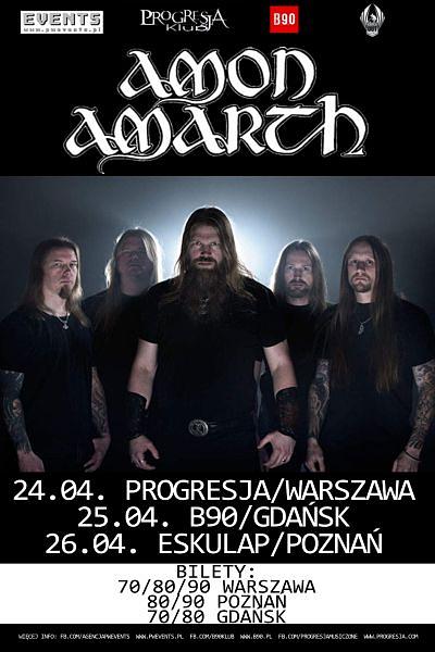 Plakat - Amon Amarth, Hypnos, Thunderwar