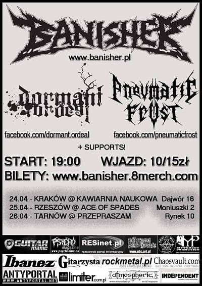 Plakat - Banisher, Dormant Ordeal, Pneumatic Frost