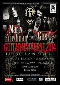 Plakat - Marty Friedman & Gus G.