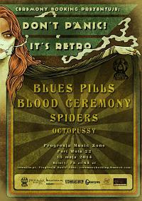 Plakat - Blues Pills, Blood Ceremony, Spiders
