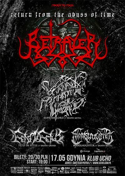 Plakat - Betrayer, Supreme Lord, Feto In Fetus