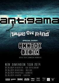 Plakat - Antigama, Rape On Mind, Brutal Blues