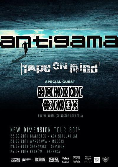 Plakat - Sceptic, Antigama, Totem, Rape On Mind