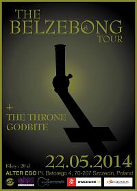 Plakat - Belzebong, The Throne, Godbite