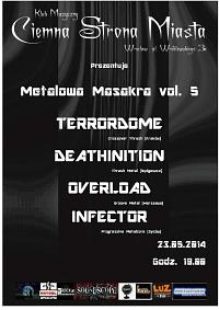 Plakat - Terrordome, Deathinition, Overload