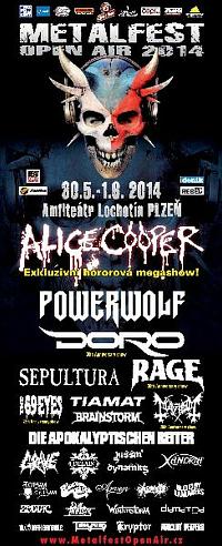 Plakat - Metalfest Open Air 2014