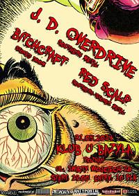 Plakat - J. D. Overdrive, Bitchcraft, Red Scalp