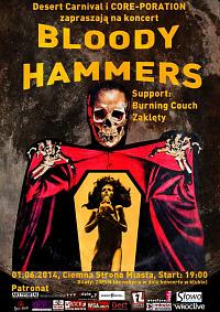 Plakat - Bloody Hammers, Burning Couch, Zaklęty