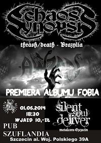 Plakat - Chaos Synopsis, Awzan, Silent Soul Deliver