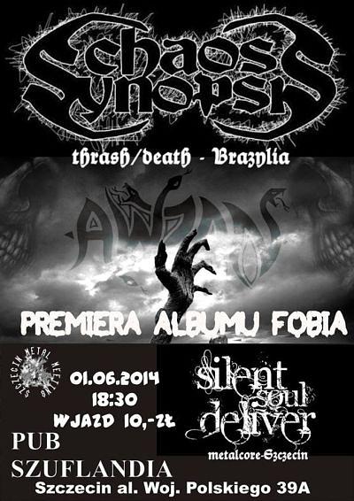Plakat - Chaos Synopsis, Awzan, Silent Soul Deliver