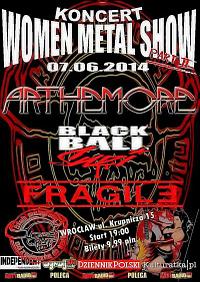 Plakat - Arthemore, Black Ball Suzi, Fragile